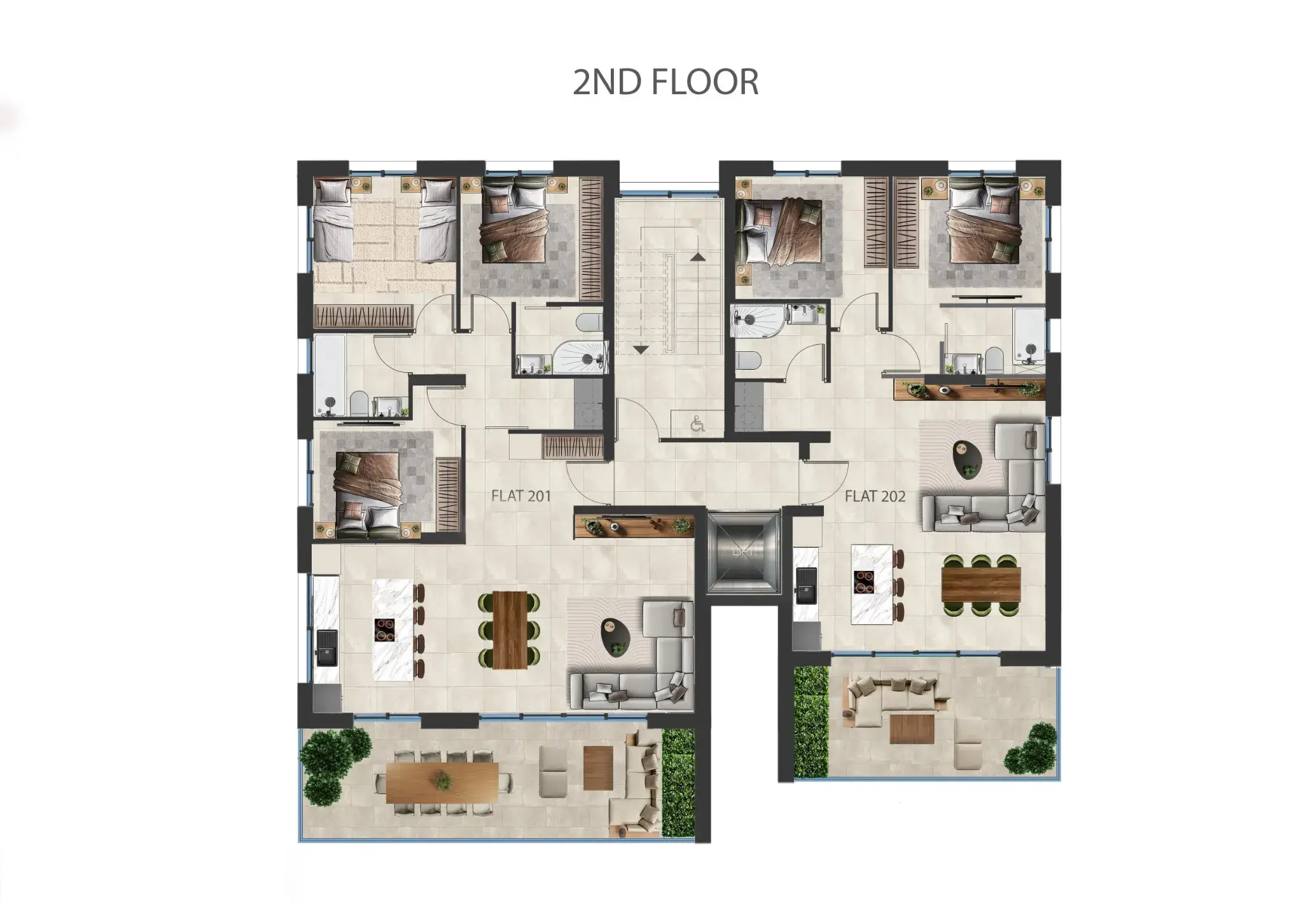 V31 - 3D Helicopter View_2nd Floor (1)