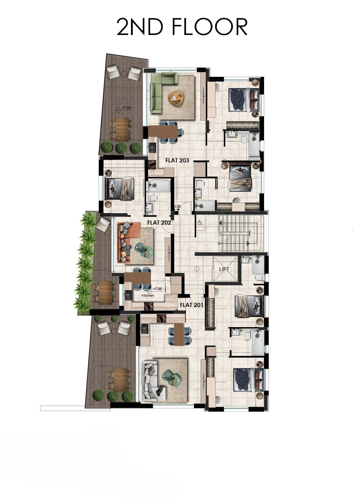 3. vachrico 33 2nd floor plan furniture 3d layout