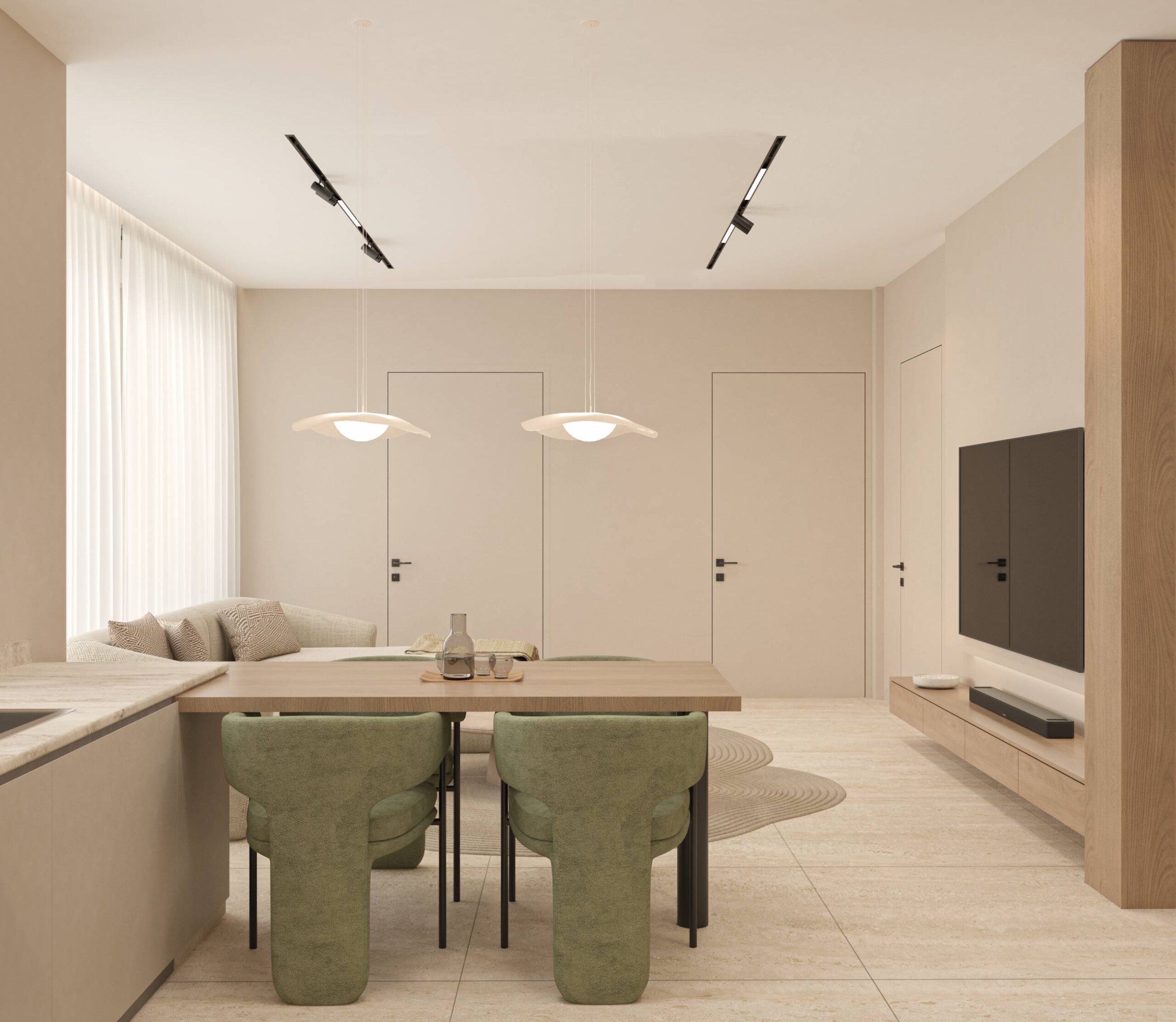 v33 one bedroom flat 102 & 202 interior 2 main