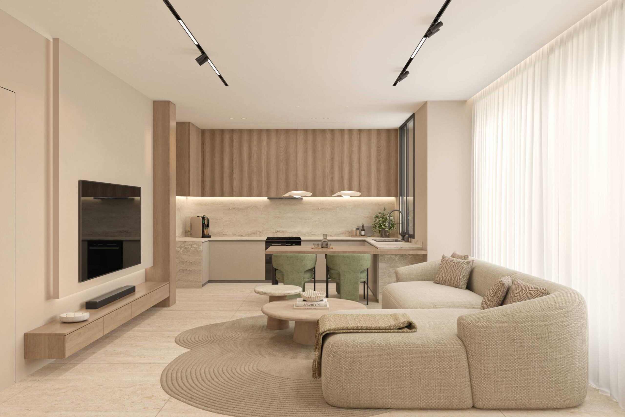v33 one bedroom flat 102 & 202 interior 3 main