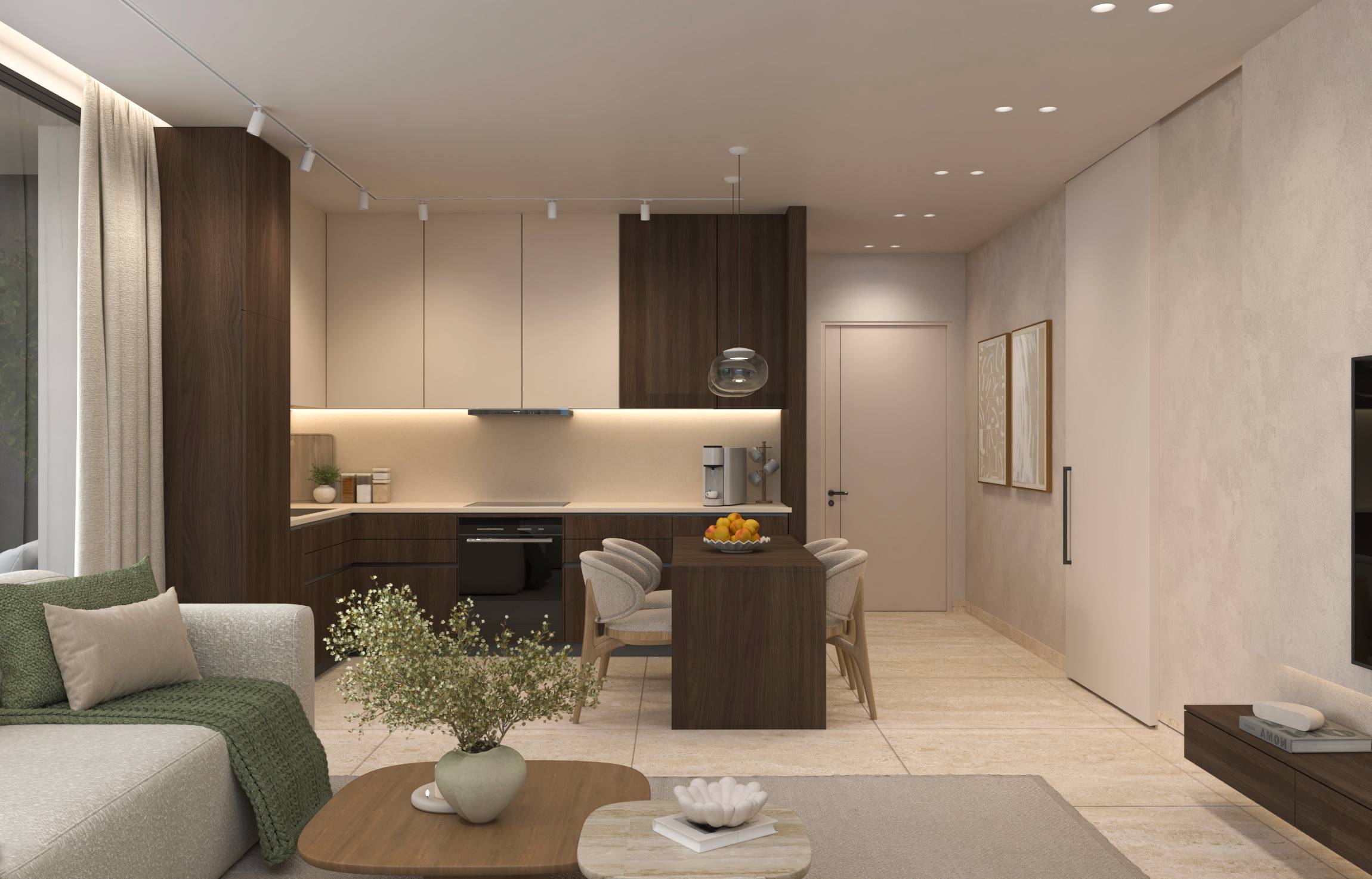 v33 two bedroom flat 101 & 201 interior 5 kitchen