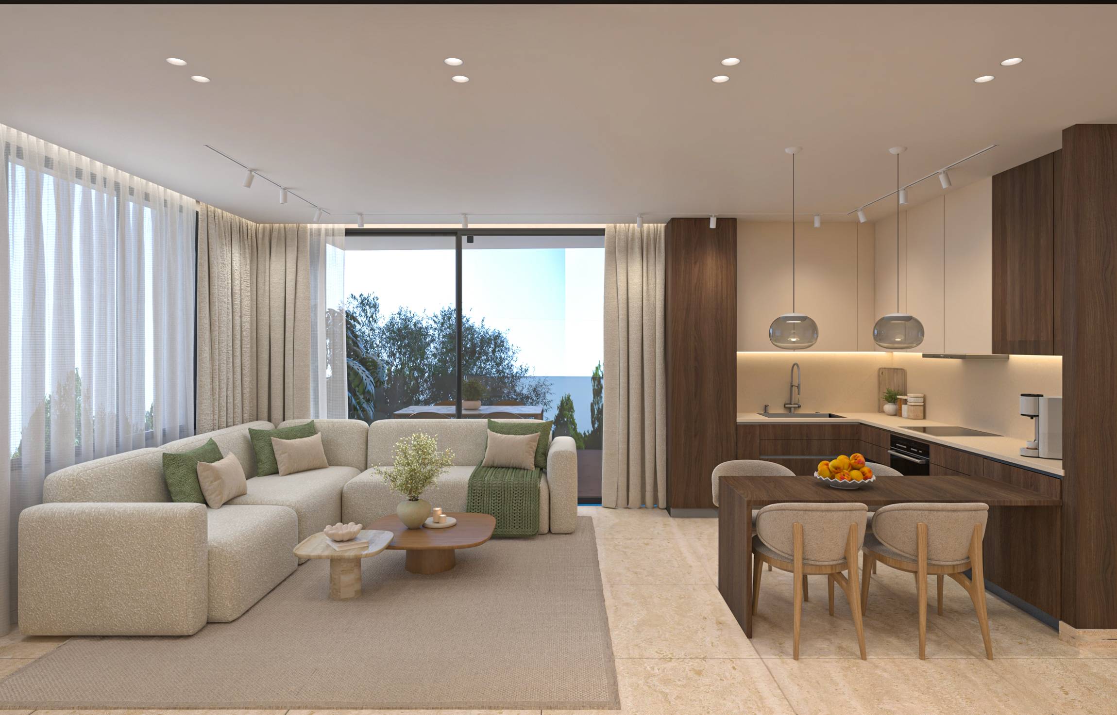v33 two bedroom flat 101 & 201 interior 8 overview